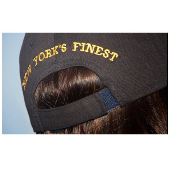 Navy NYPD Shield Hat baseball cap unisex NWT - Picture 8 of 8